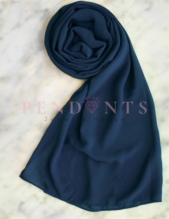 Instant Chiffon Hijab with Stitched Cap