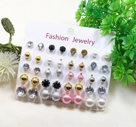 22 Pieces Earrings Set