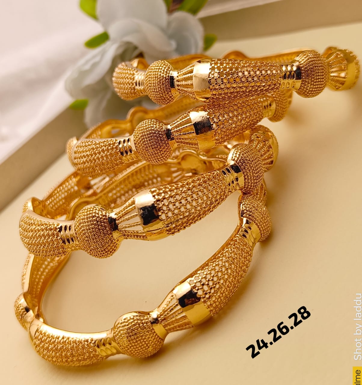 Gold Plated Bangles