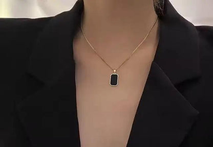 Black Velvet Pendant