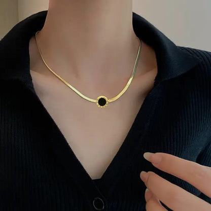 Nightfall Gold Pendant