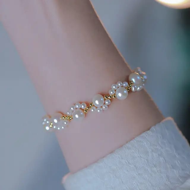 Snow Pearl Bracelet