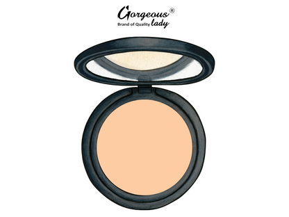 GORGEOUS LADY NEW MATTE FINISH COMPACT POWDER