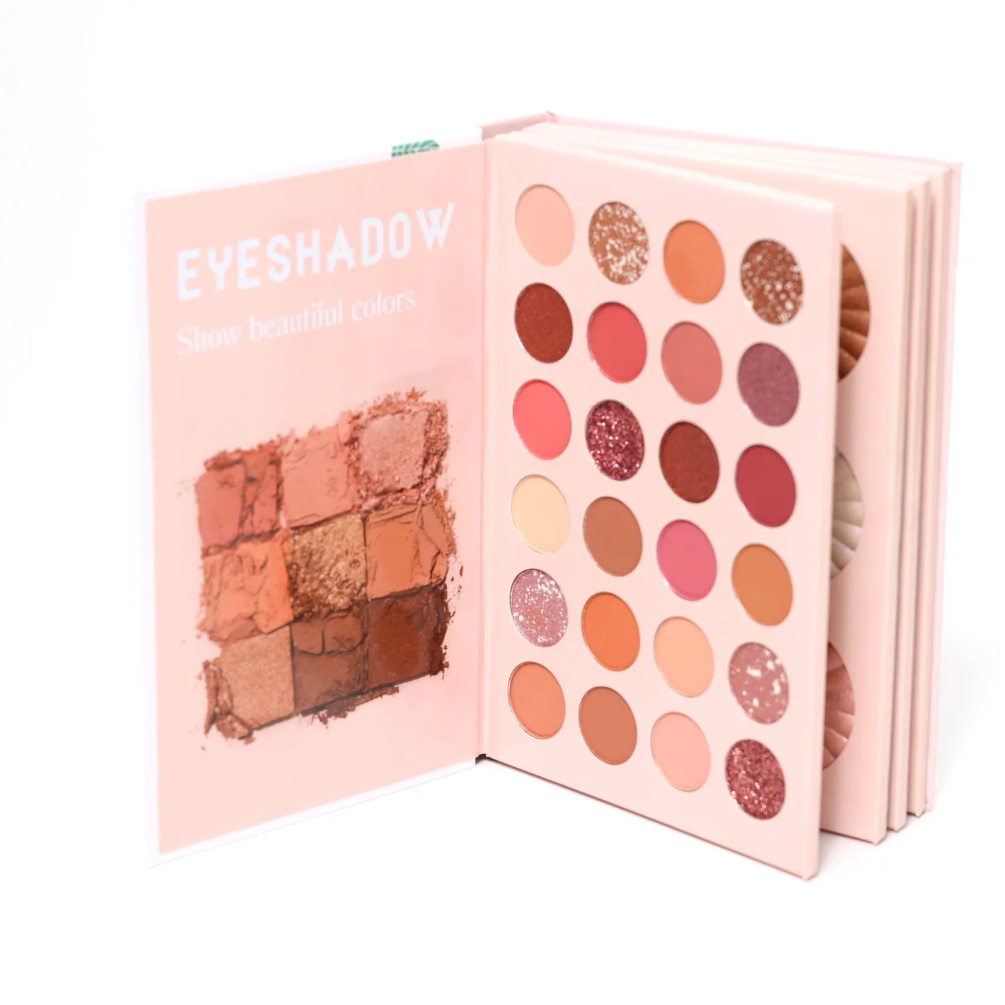 Viral Makeup Book Palette Eyeshadow,Highlighter,Blusher Palette